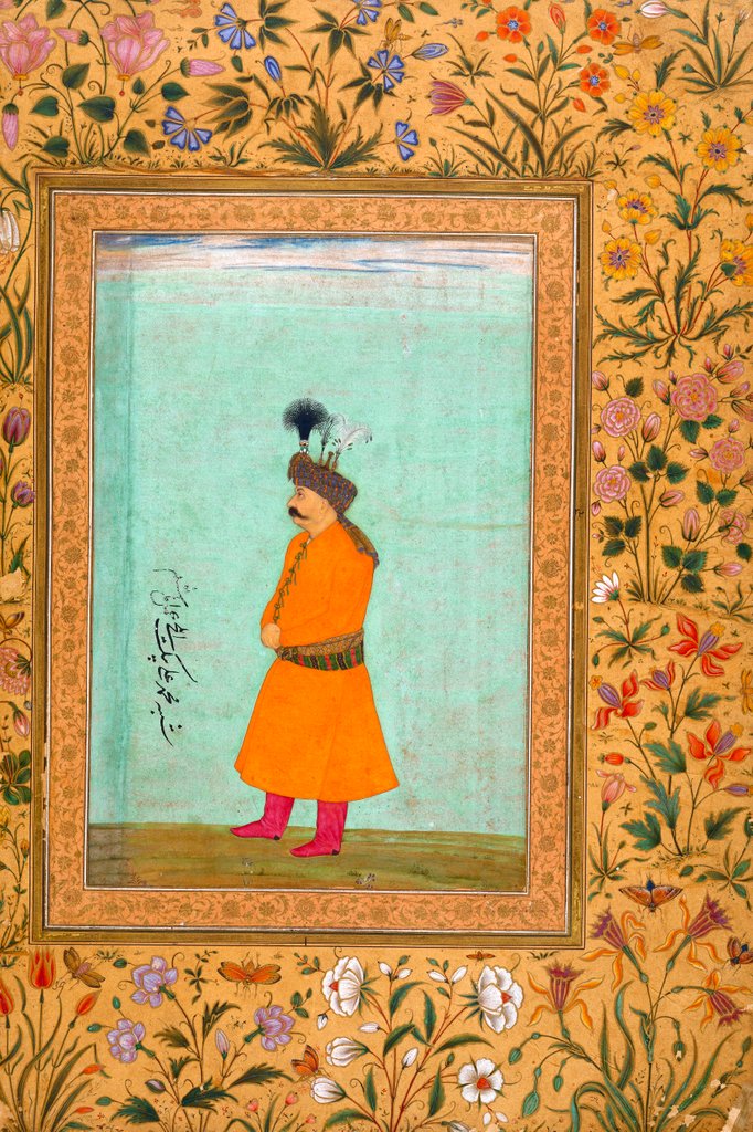 Detail of Muhammed 'Ali Beg by Hashim