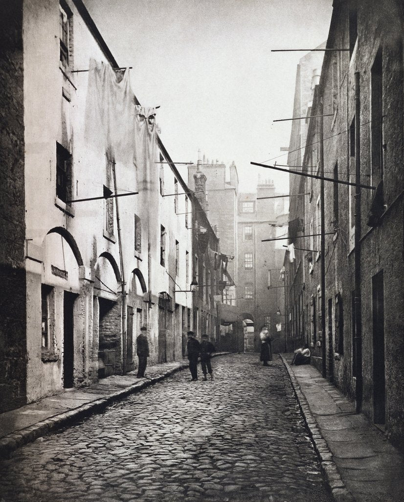 Detail of Broad Close, High Street by Thomas Annan