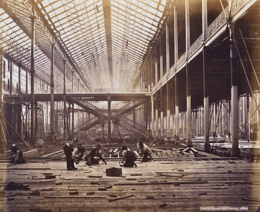 Detail of North Courts, South Kensington Museum by Unknown