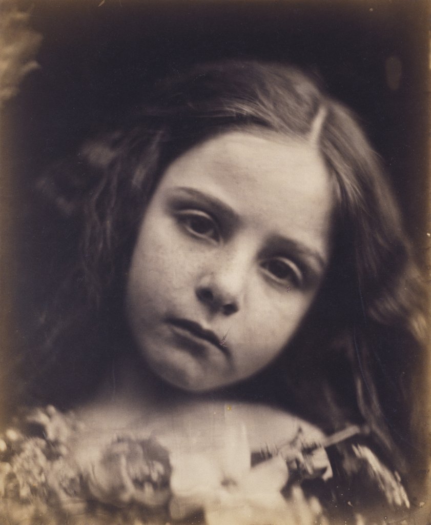 Detail of Young Girl by Julia Margaret Cameron