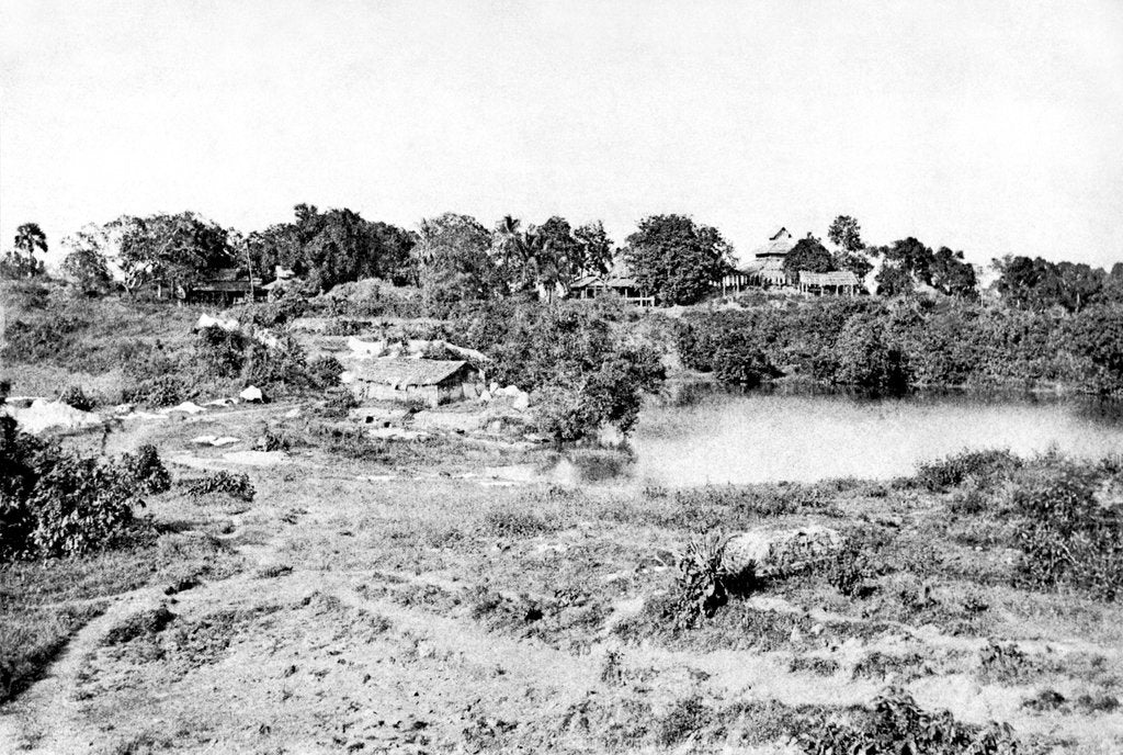 Detail of View in Cantonment by Captain Linnaeus Tripe