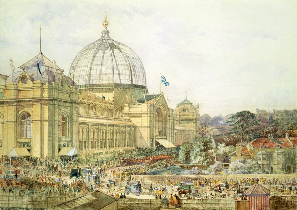 Detail of The official opening of the 1862 London International Exhibition by Edward Sherratt Cole