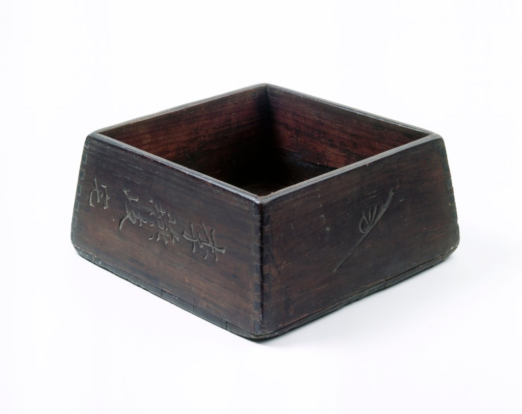 Detail of Box for measuring rice by Unknown