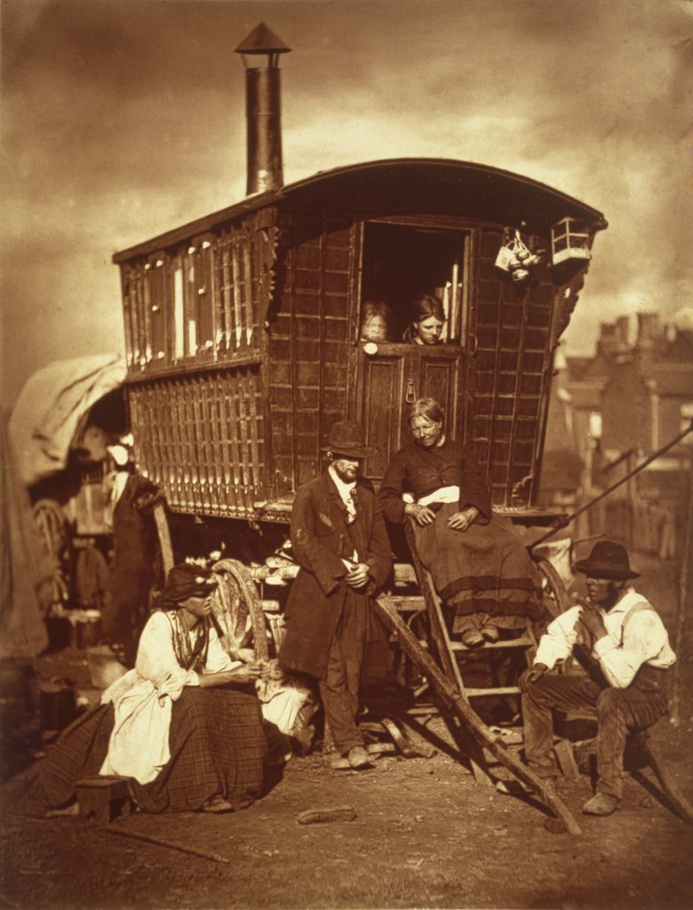 Detail of London Nomades by John Thomson
