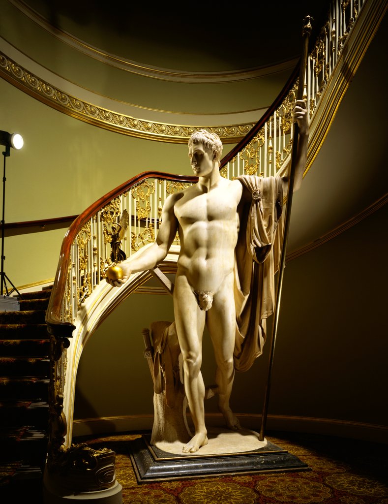 Detail of Napoleon Bonaparte by Antonio Canova