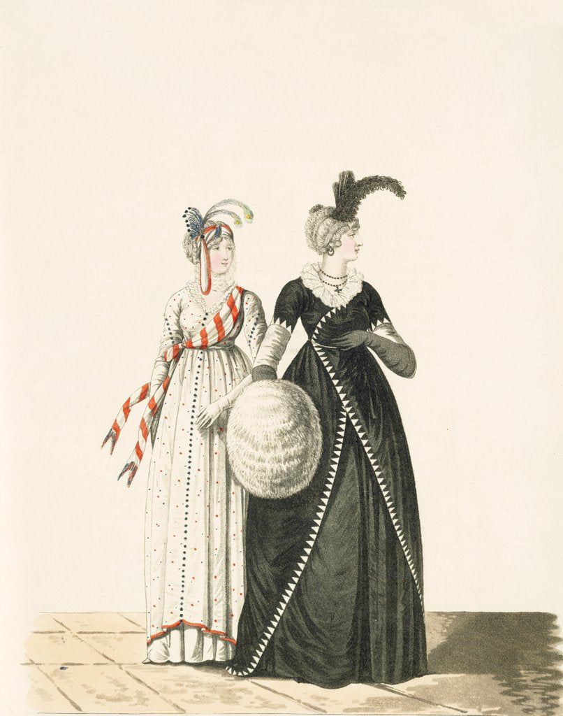 Detail of Fashion Plate by Anonymous
