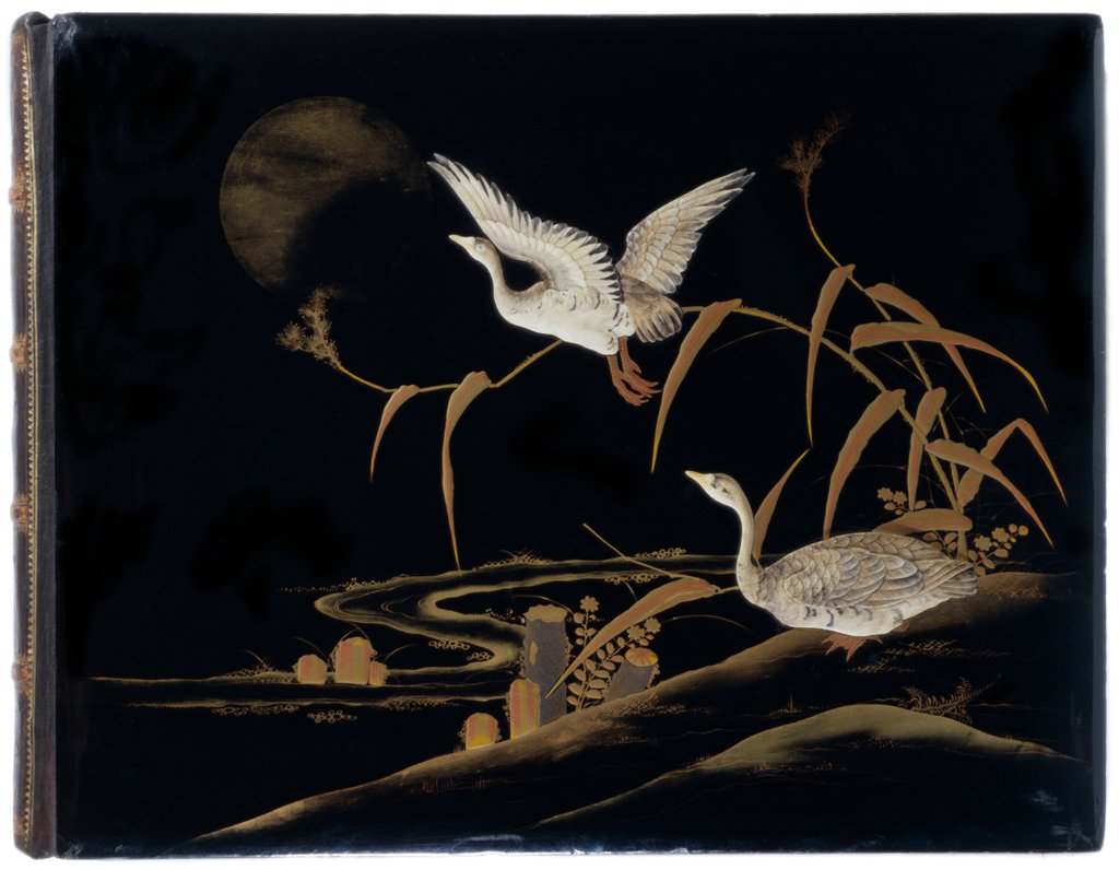 Detail of Album cover. Japan, 19th century by Anonymous