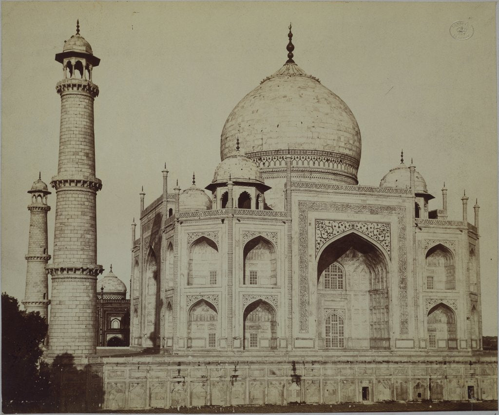 Detail of The Taj Mahal by Unknown