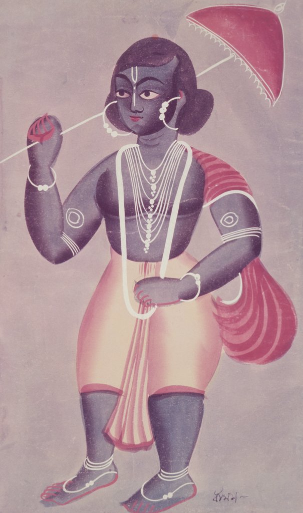 Detail of Indian painting. Calcutta, India, early 20th century by Unknown