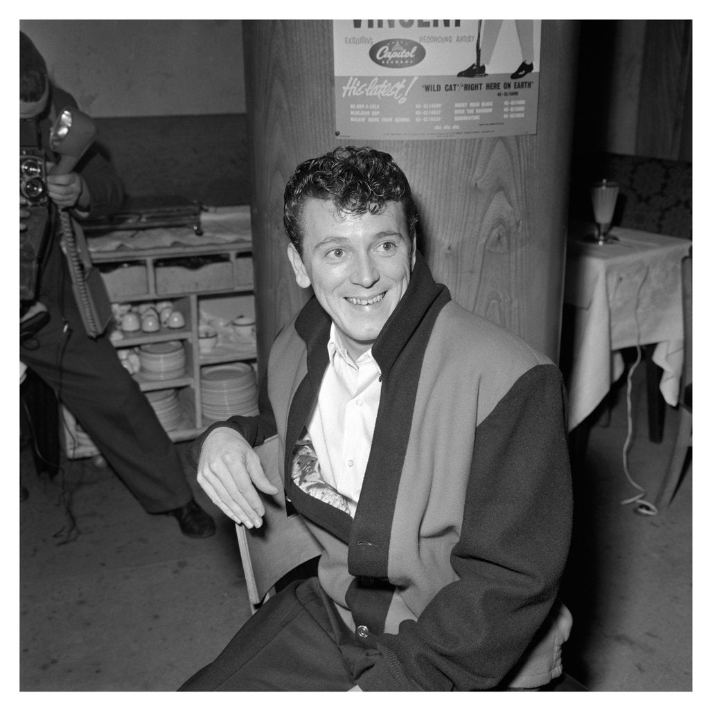 Detail of Gene Vincent by Harry Hammond