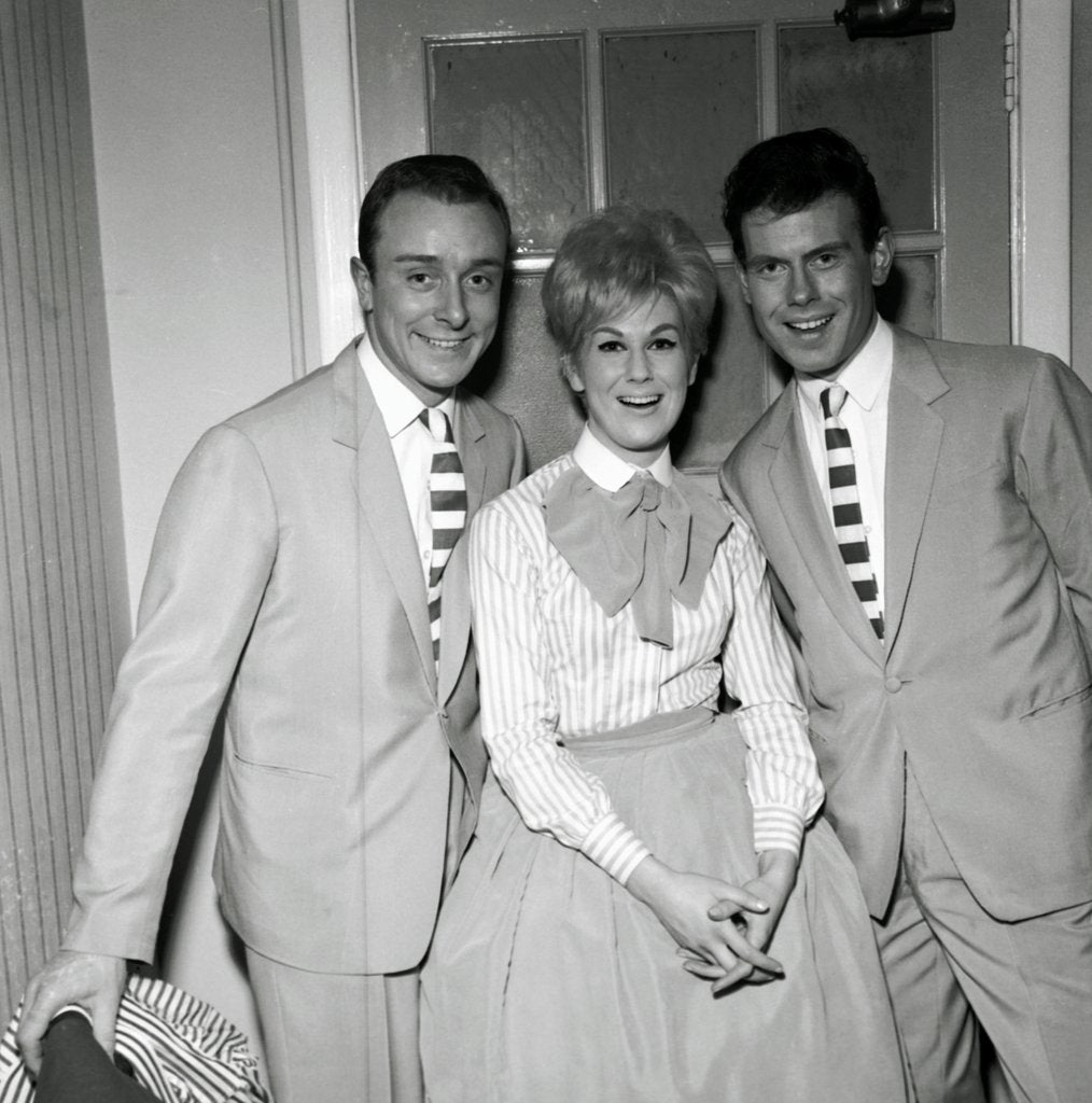 Detail of Dusty Springfield and The Springfields by Harry Hammond