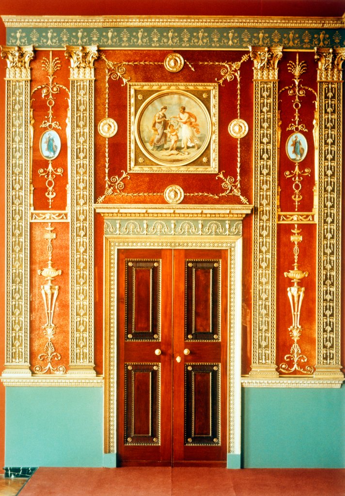Detail of Doorway and panel by Anonymous
