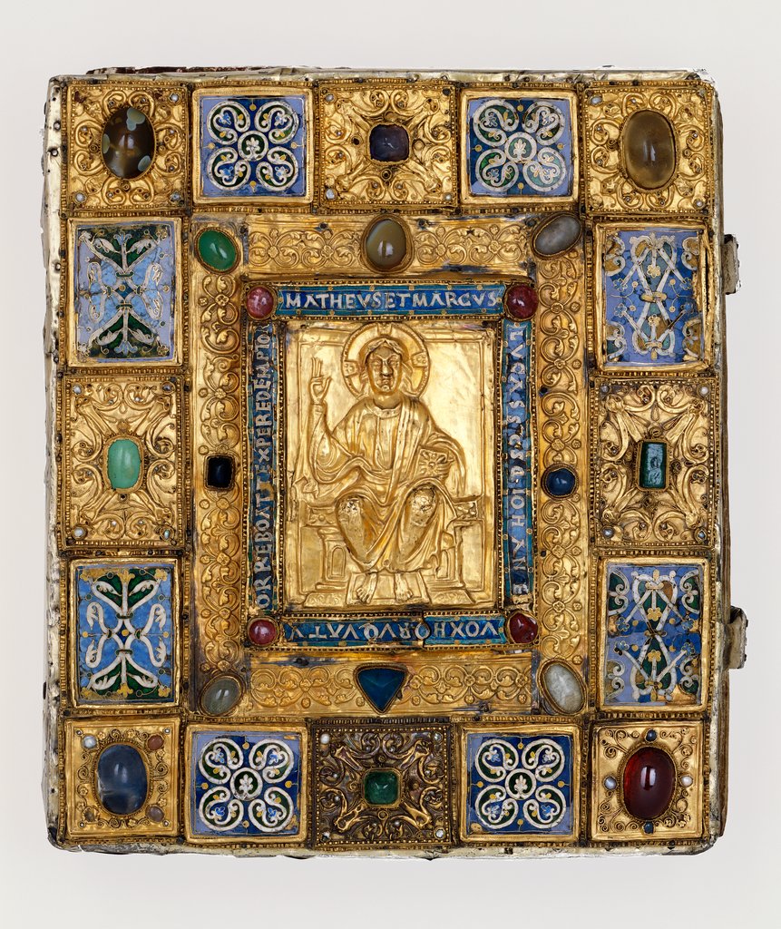 Detail of The Cover of The Sion Gospels. Germany, 11th century by Anonymous