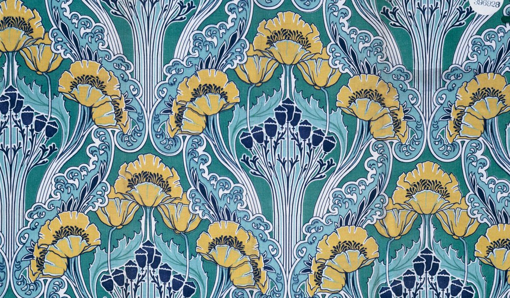 Detail of Furnishing fabric by F. Steiner & Co.