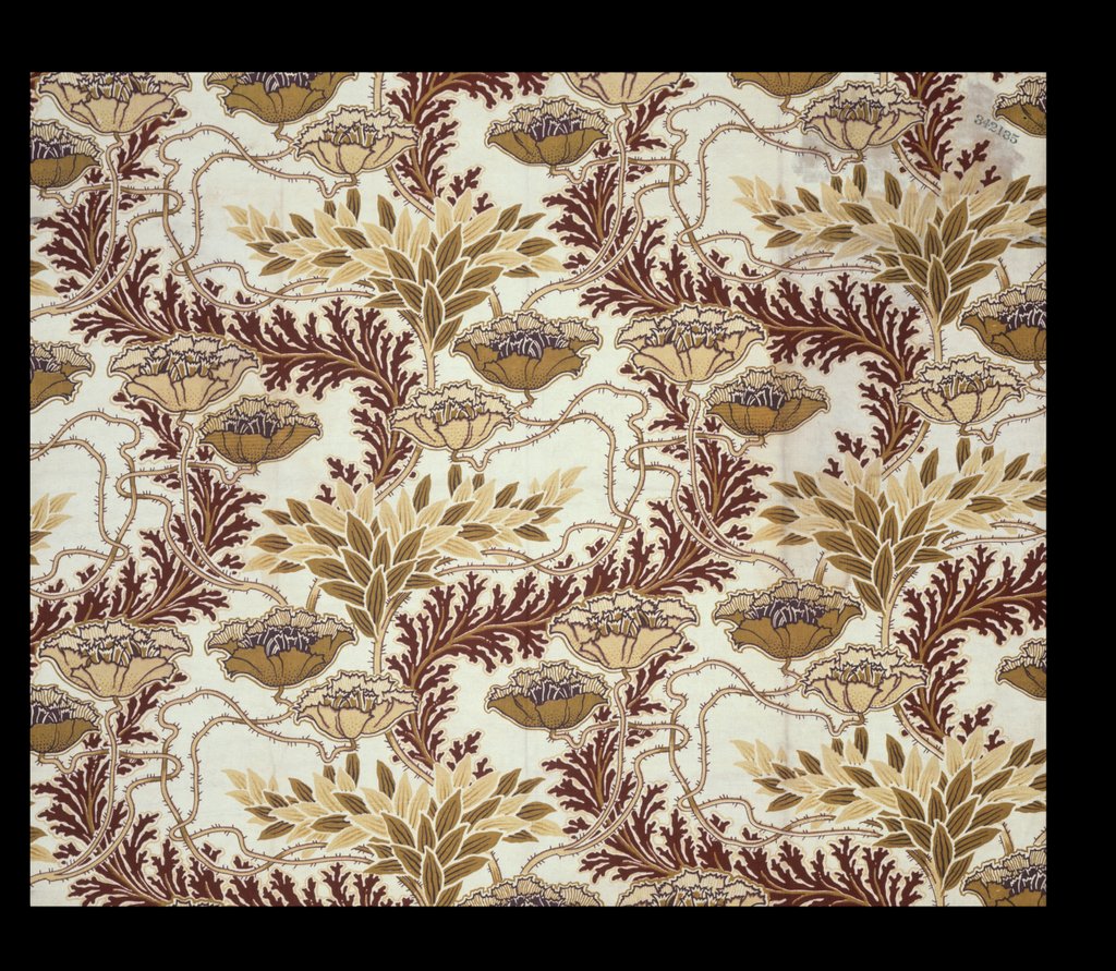 Detail of Furnishing fabric by F. Steiner & Co.