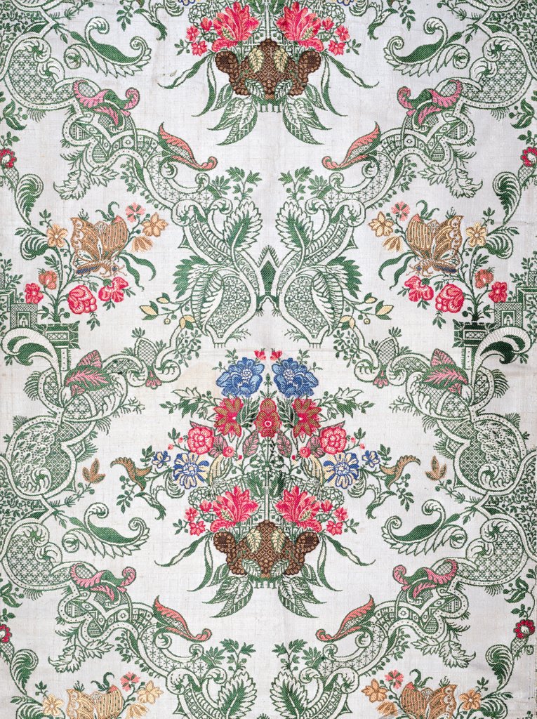 Detail of Dress fabric by Unknown