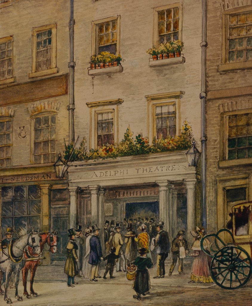 Detail of The Adelphi Theatre by Morand