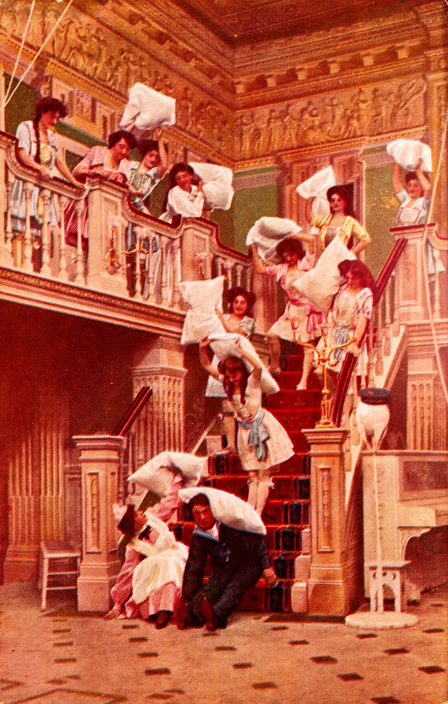 Detail of The Dairy Maids. London, England, early 20th century by Anonymous