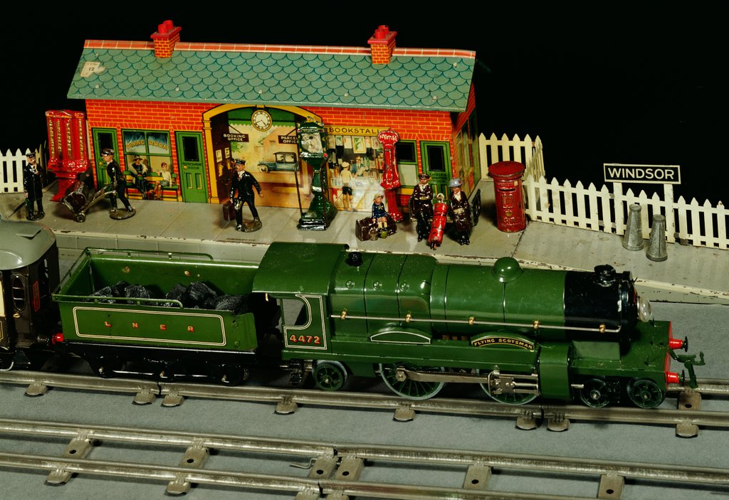 Detail of Model of the Flying Scotsman by Meccano Ltd.