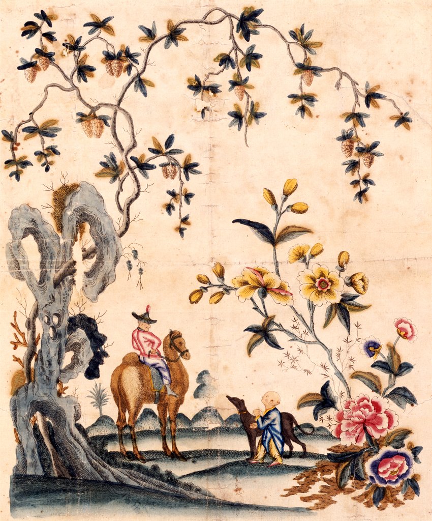 Detail of Wallpaper panel by Unknown