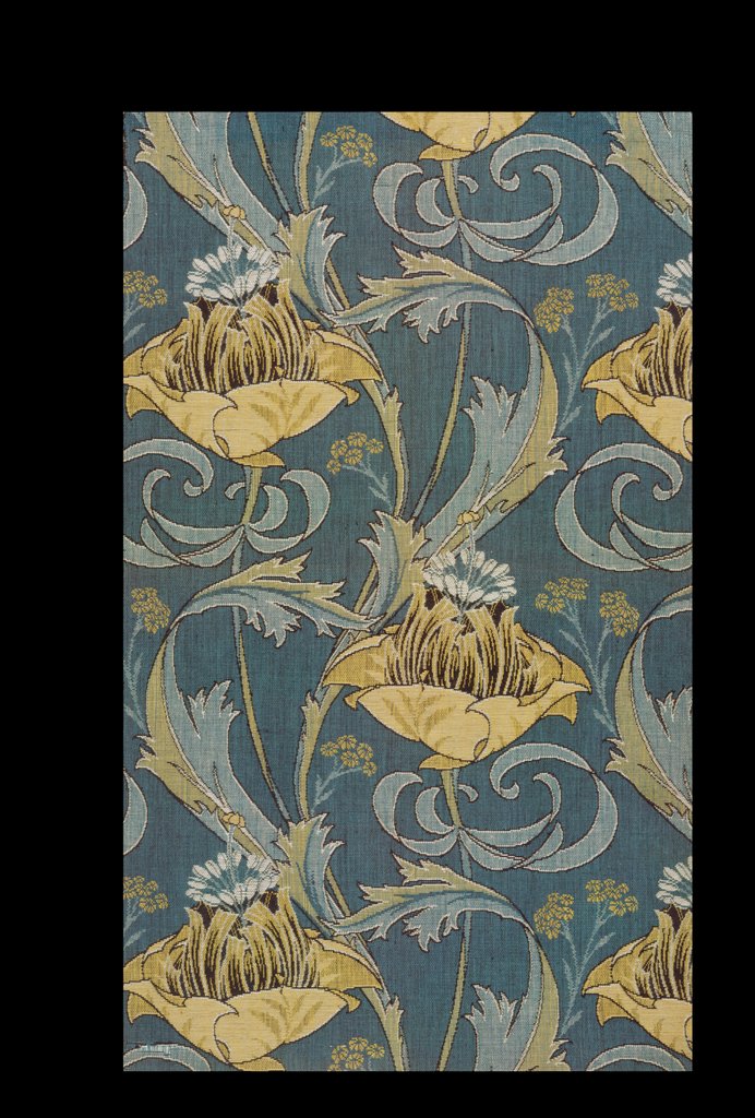 Detail of Meuse furnishing fabric by Harry Napper