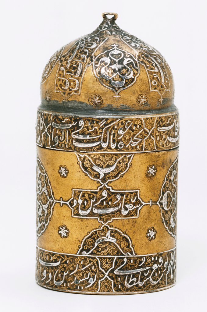 Detail of Inkwell. Western Iran, 16th century by Mirak Husayn