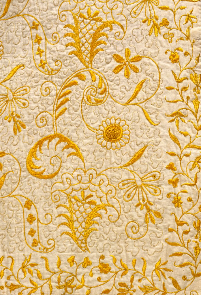 Detail of Waistcoat, detail. England, early 18th century by Unknown