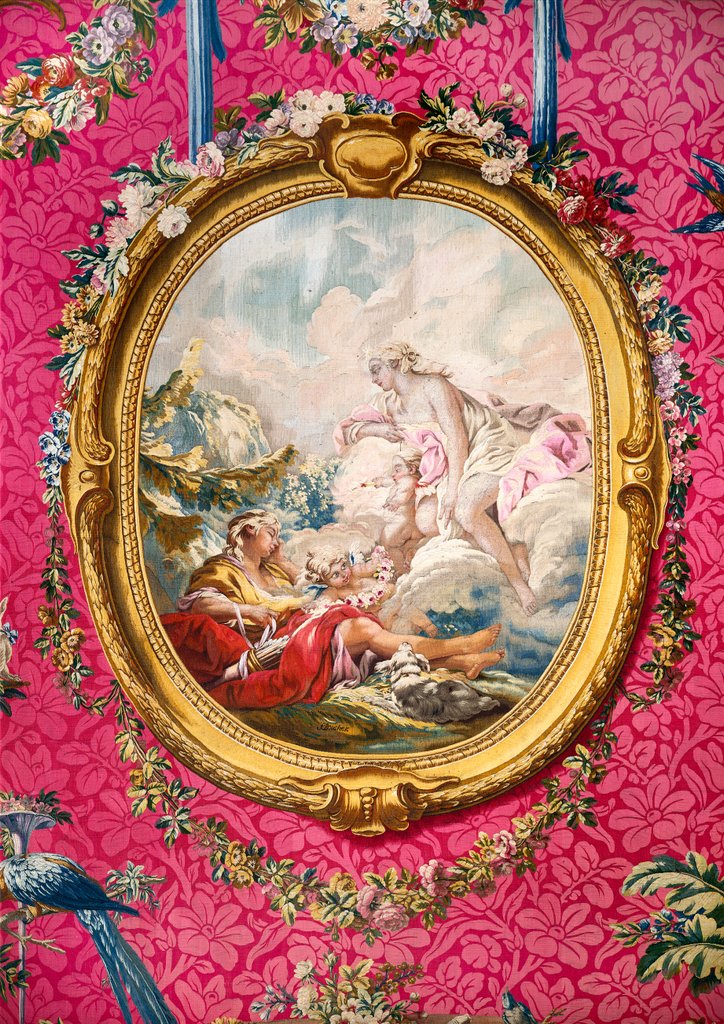 Detail of Aurora and Cephalus from the tapestry at Osterley Park House. London, England, 18th century by Unknown