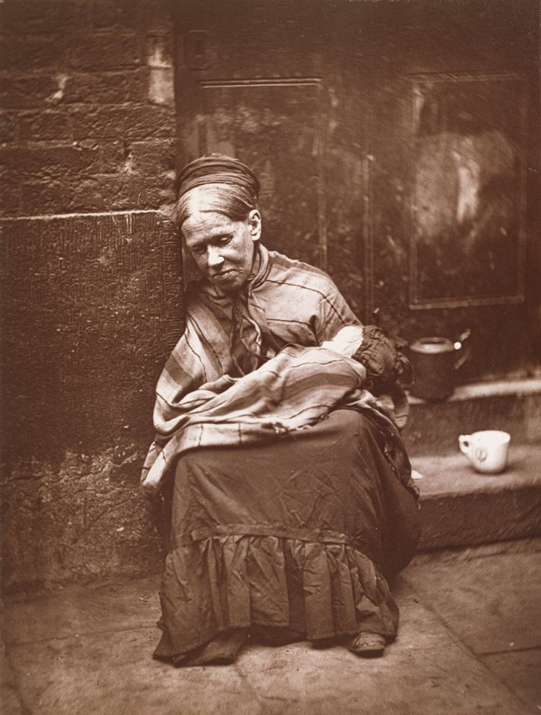 Detail of The Crawlers by John Thomson