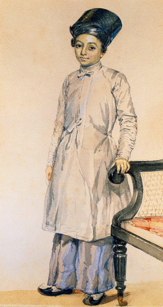 Detail of Parsee Boy by William Carpenter