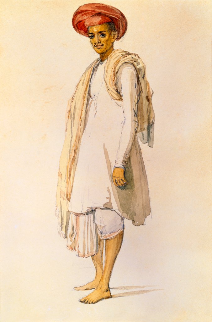 Detail of Young Brahmin by William Carpenter