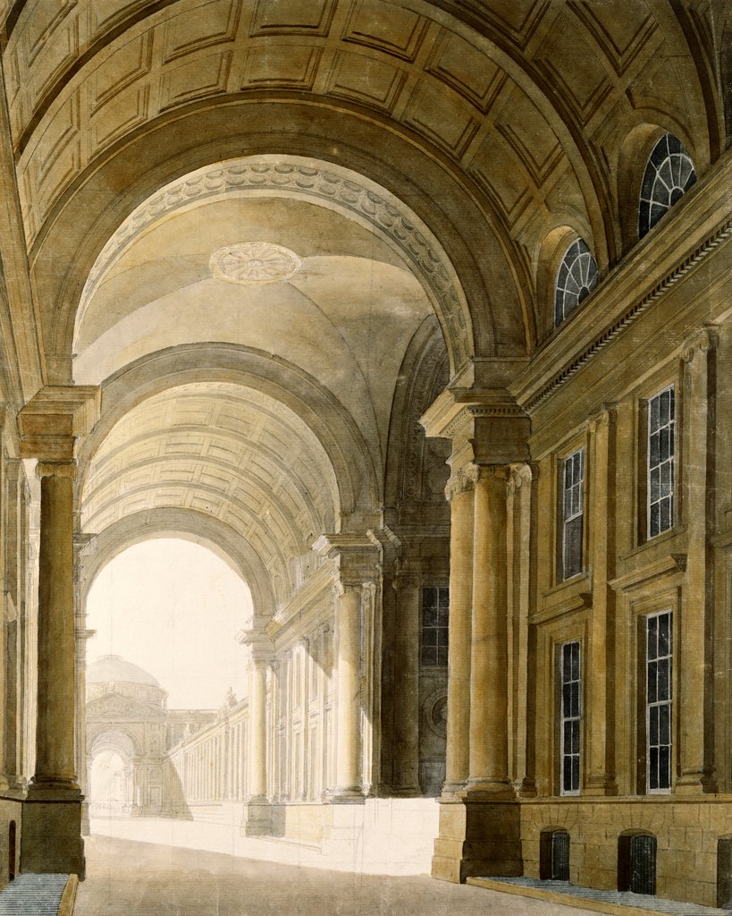 Detail of Bridge at Somerset House by Thomas Sandby
