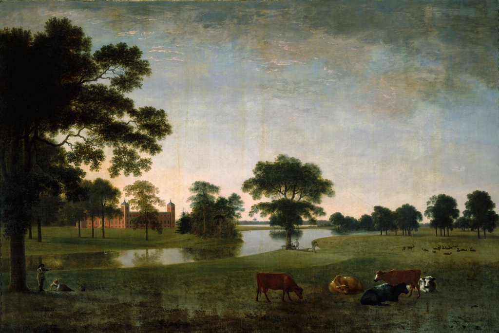 Detail of View of Osterley Park from the East by Anthony Devis