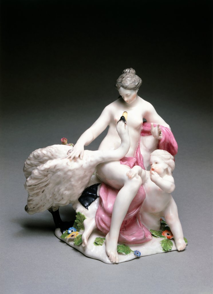 Detail of Leda and the Swan by Anonymous