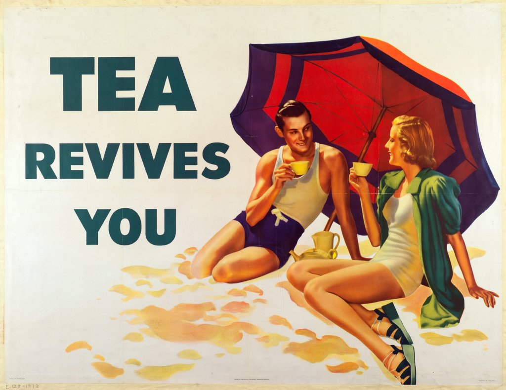 Detail of Tea Revives You. England, 1939 by Unknown