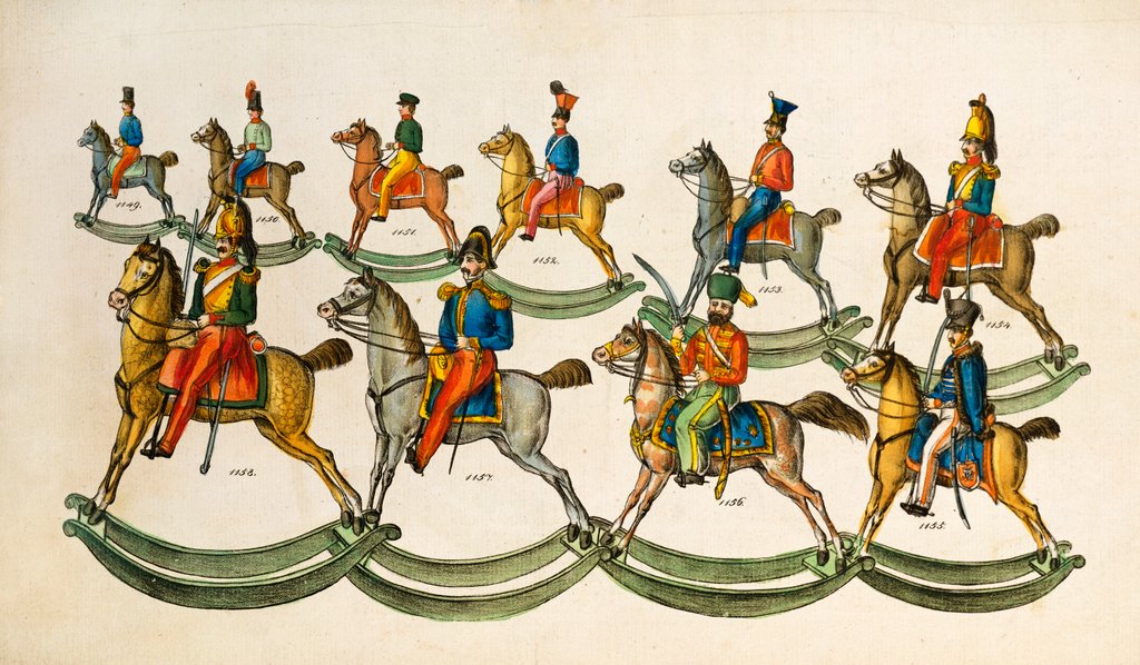 Detail of Illustrations from the Biberach Toy Catalogue. Germany, 19th century by William Morris