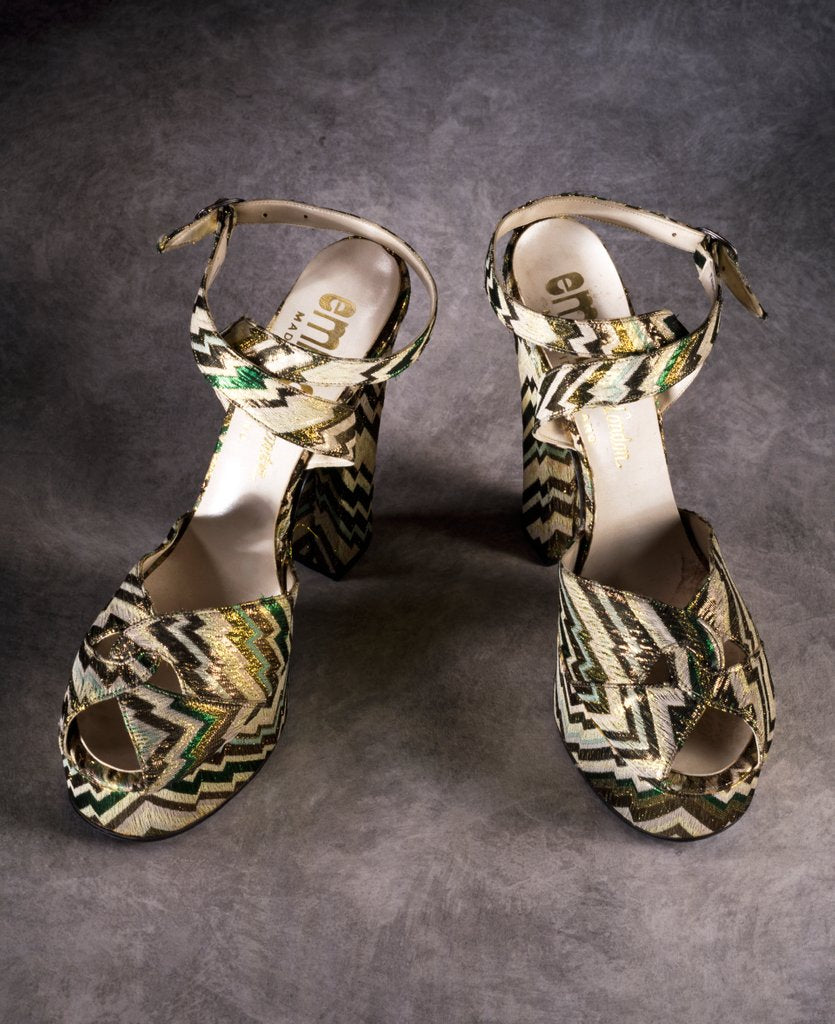 Detail of Platform sandals by Anonymous