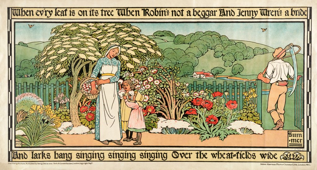 Detail of Summer by George Heywood Maunoir Sumner