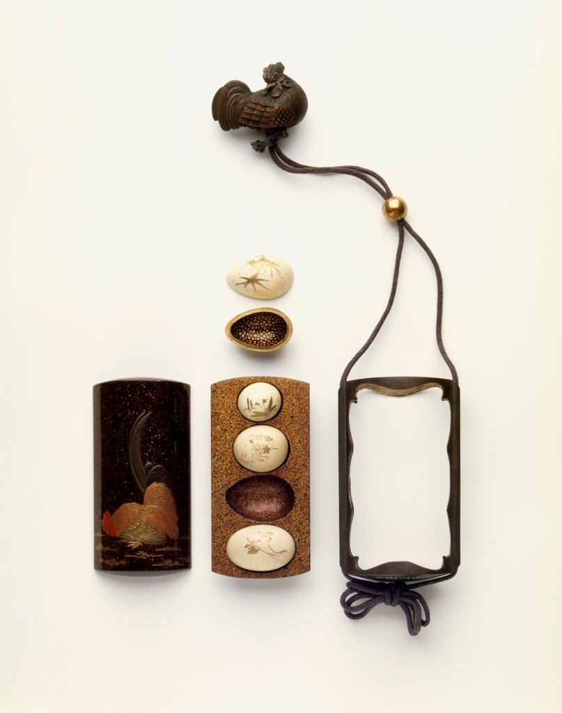 Detail of Inro by Hirose Nagaharu