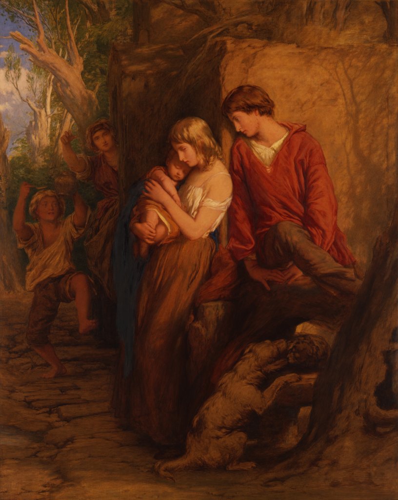 Detail of First Love by William Mulready