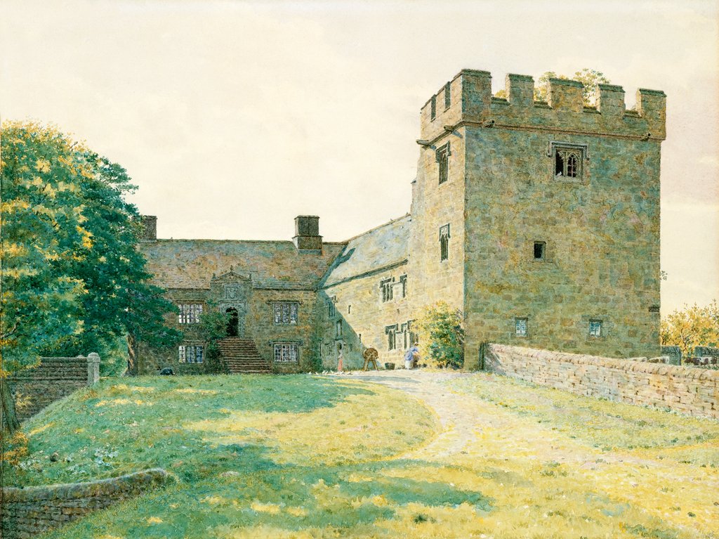 Detail of Catterton Hall, Cumberland by George Price Boyce