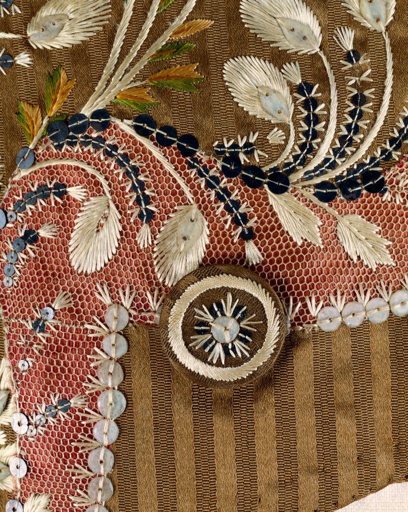 Detail of Coat, detail. England, late 18th century by Unknown