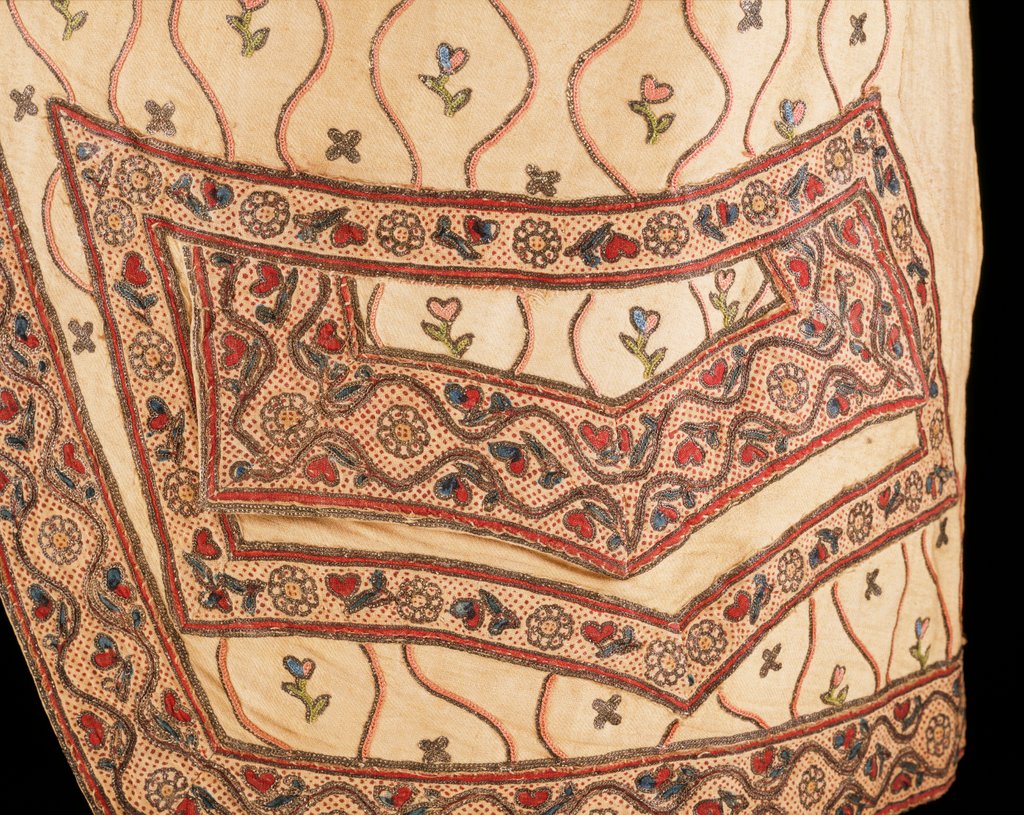 Detail of Waistcoat. England, late 18th century by Unknown