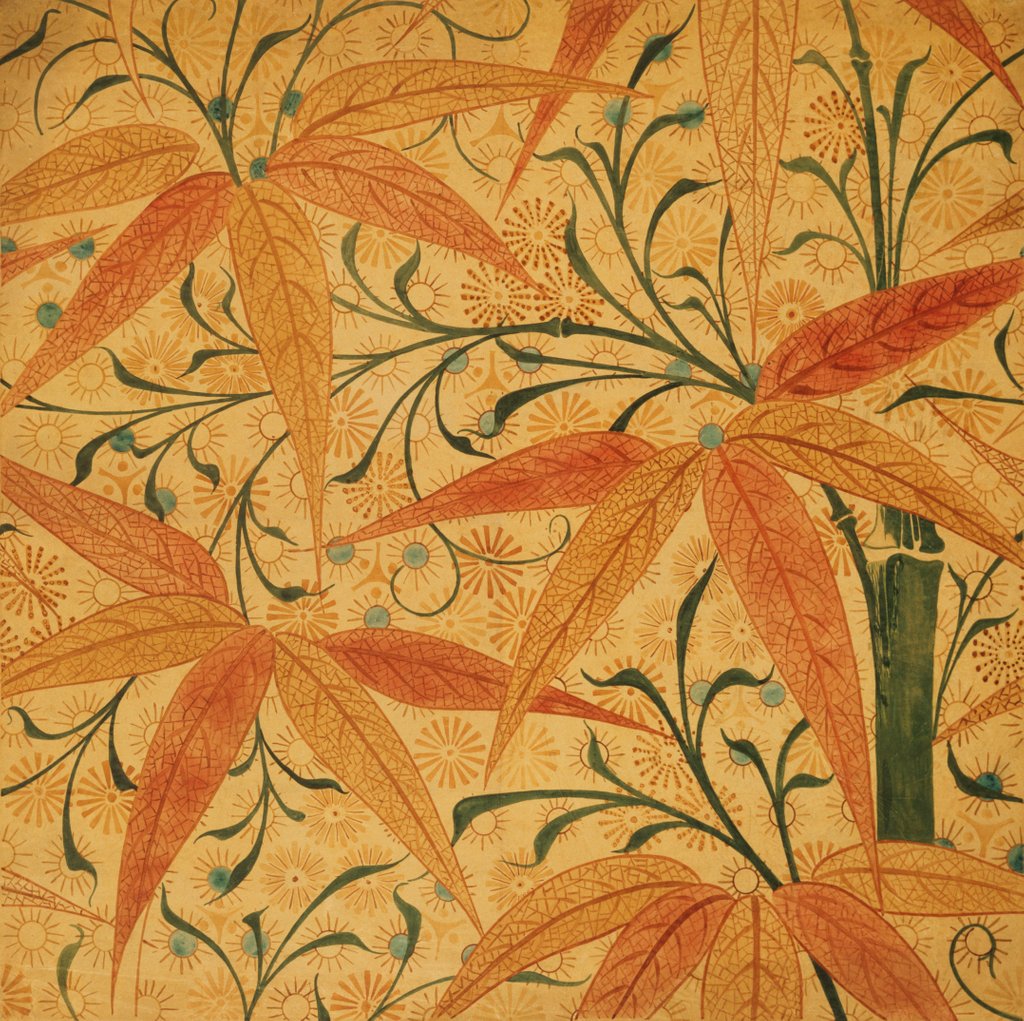 Detail of Wallpaper Design, from The Godwin Sketchbooks. England, 19th century by Edward William Godwin