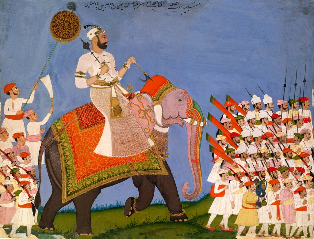 Detail of Nawab Nizam-ul-Mulk Bahadur by Unknown