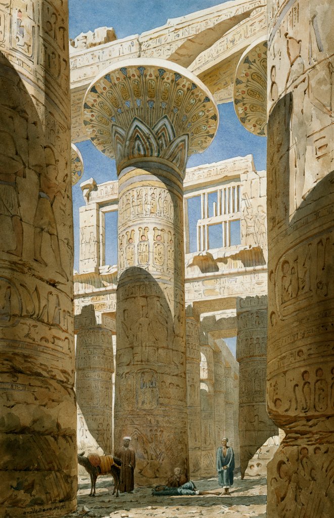 Detail of The Hall of Columns by Richard Phene Spiers