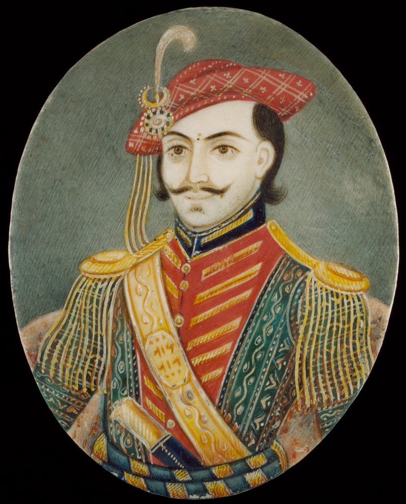 Detail of Maratha Prince by Unknown