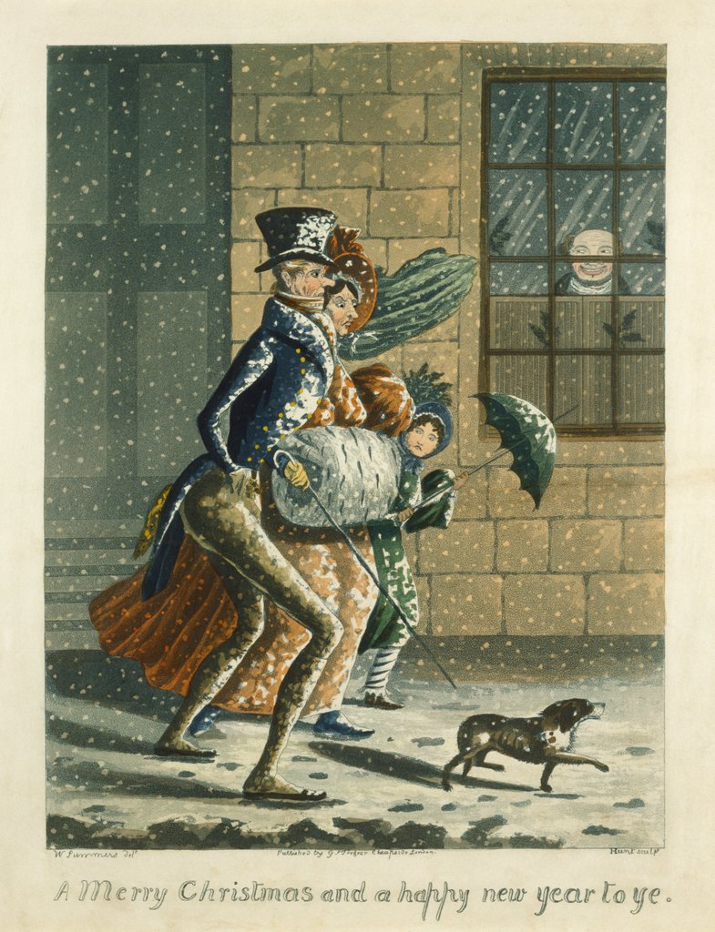 Detail of A Merry Christmas and a Happy New Year to Ye by W. Summers