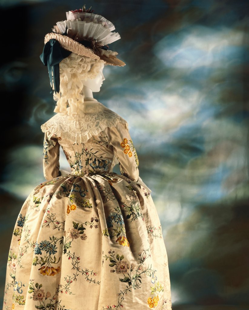 Detail of Robe dress by Anna Maria Garthwaite