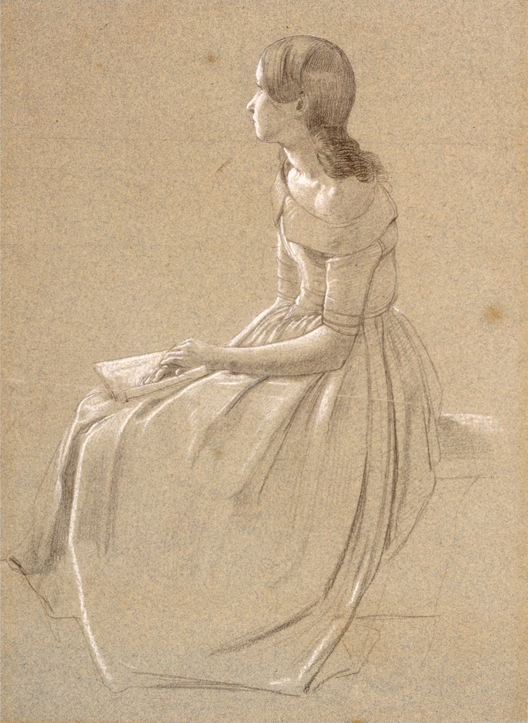 Detail of Kept In by Richard Redgrave